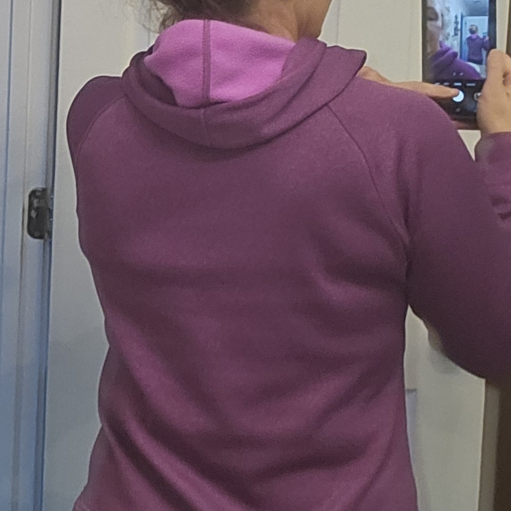 Eggplant Colored Reebok Pullover - image 4